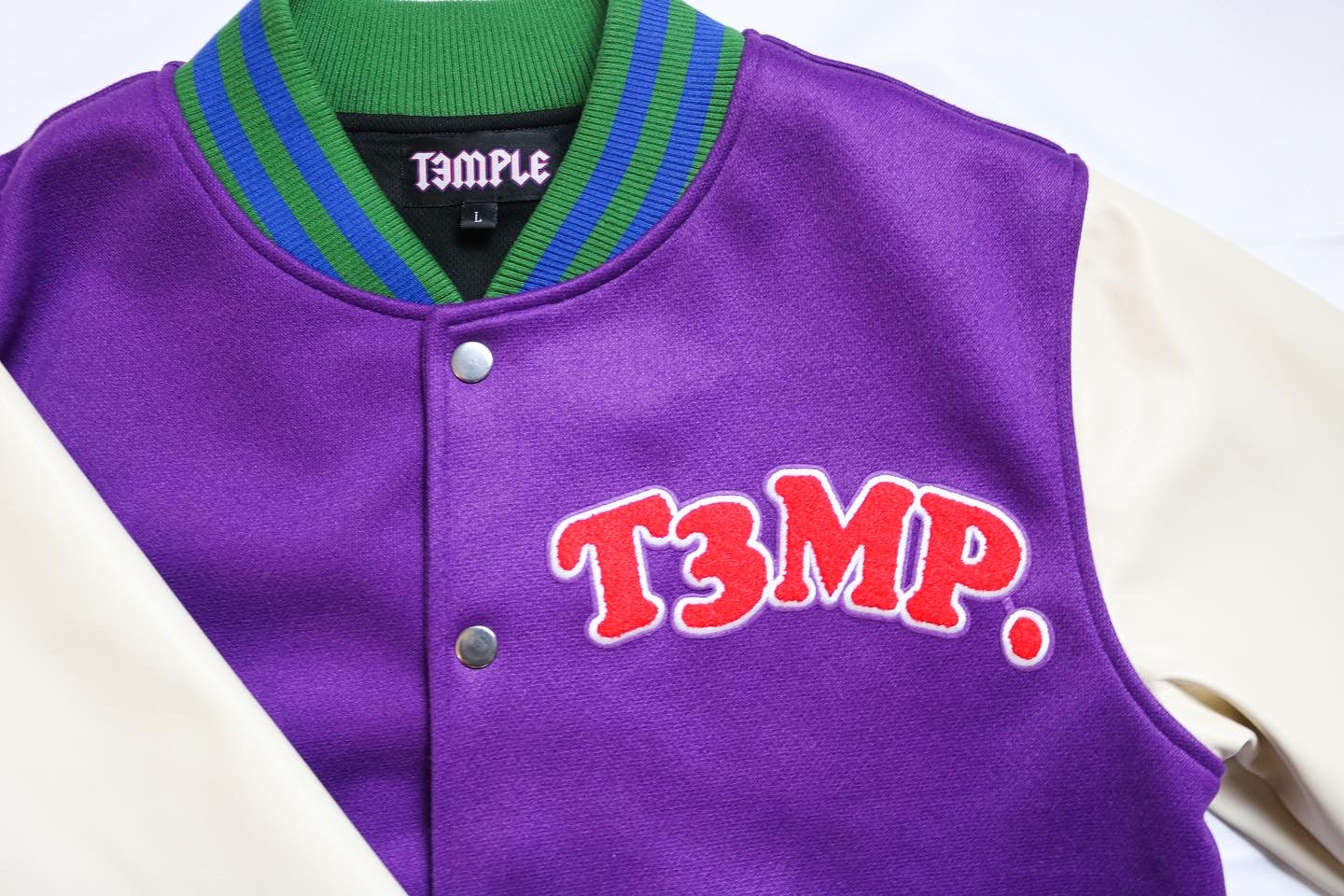 Crazy T3MP. Varsity Jacket